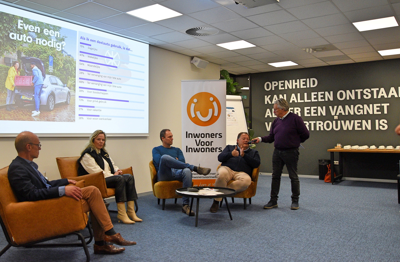 Dialoogavond met nieuwe inzichten over autodelen