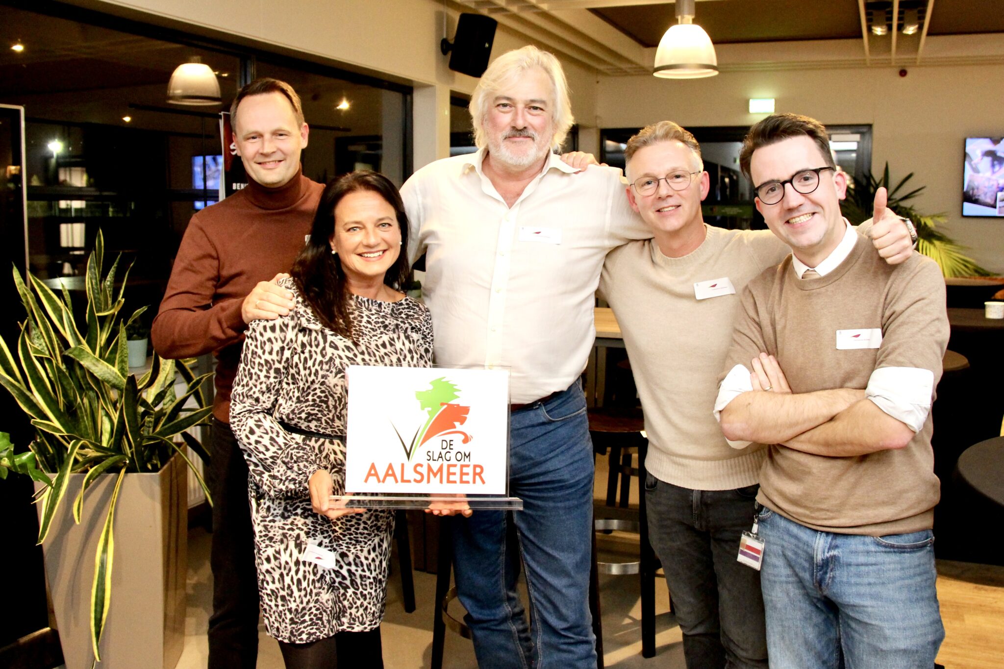 Team van Gemeente wint ‘Slag om Aalsmeer’