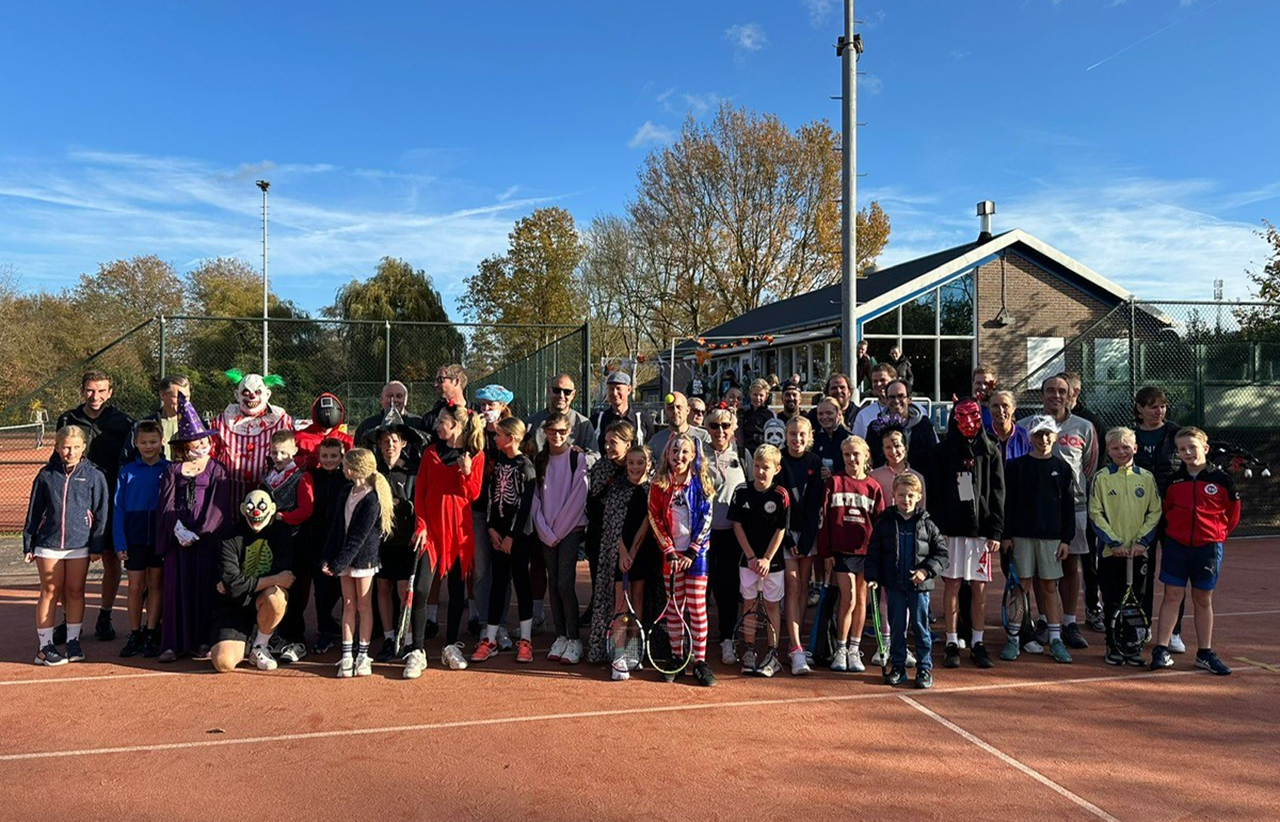 Sportieve griezels bij Tennisvereniging Wilnis