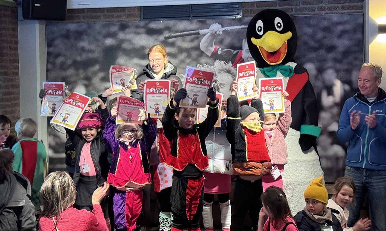 Sneeuw en chocolademelk bij Stokstaartjes Qui Vive