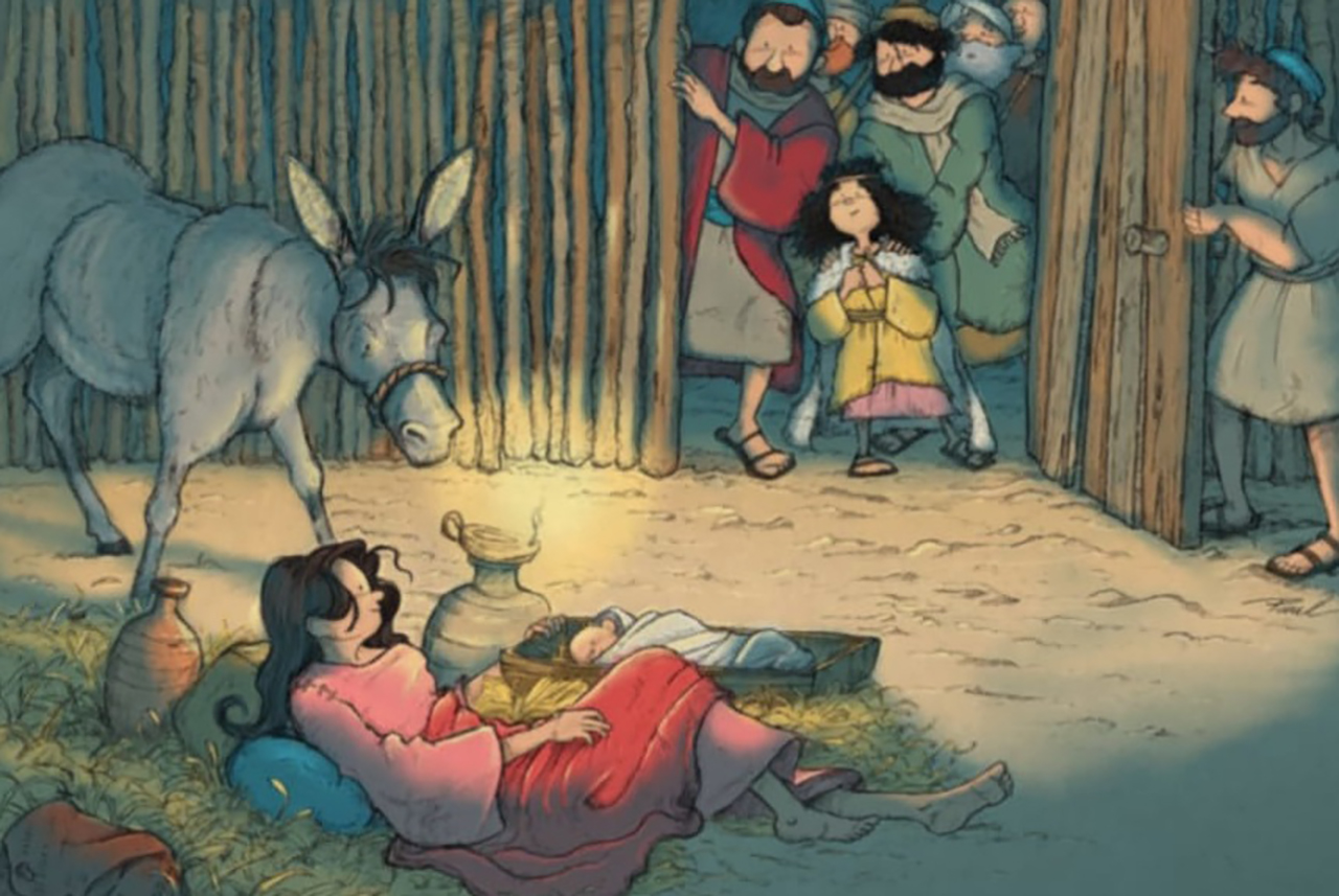 Kinderkerstviering in De Hoef