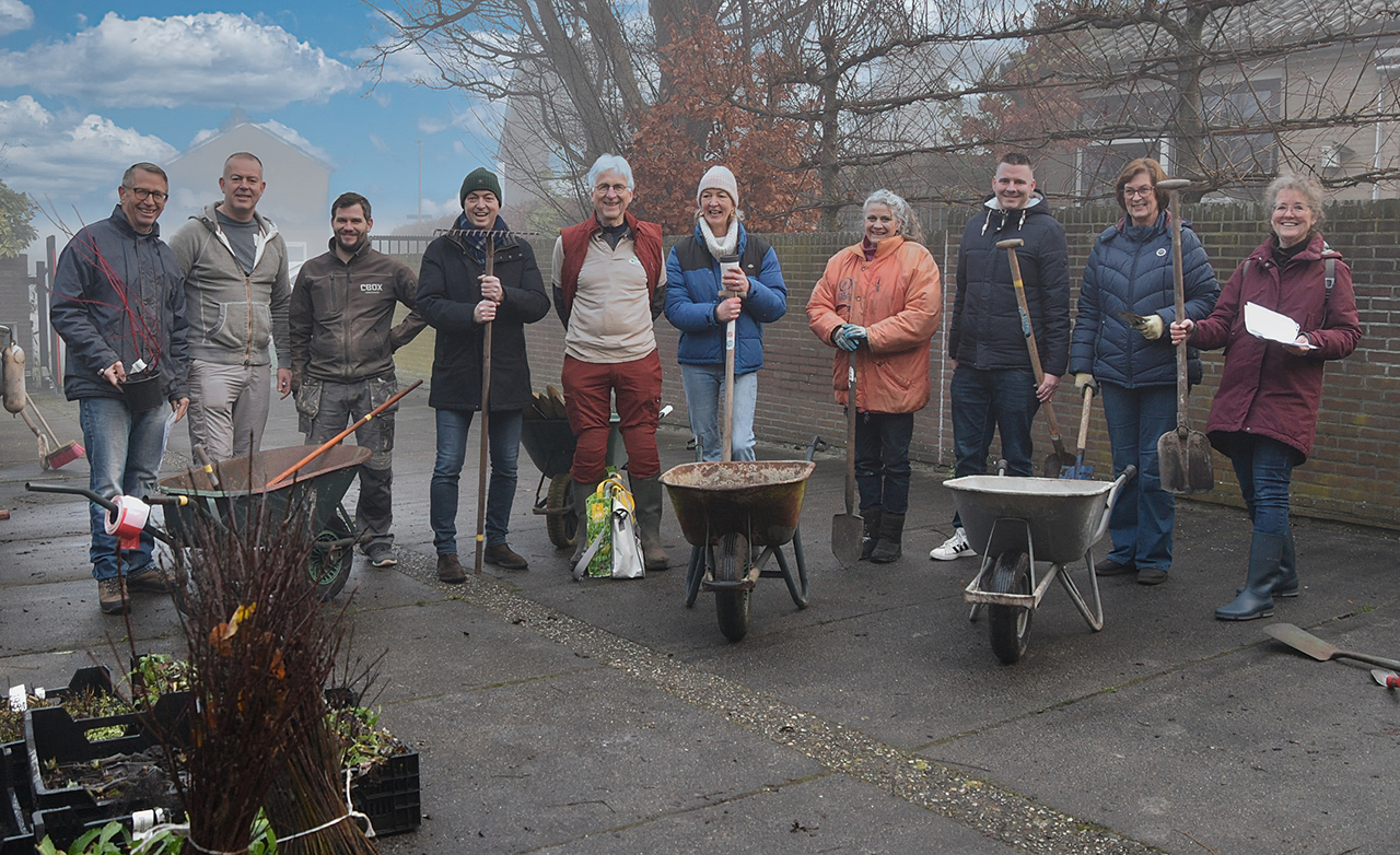 Inwoners maken dorpshart Wilnis groener en veiliger