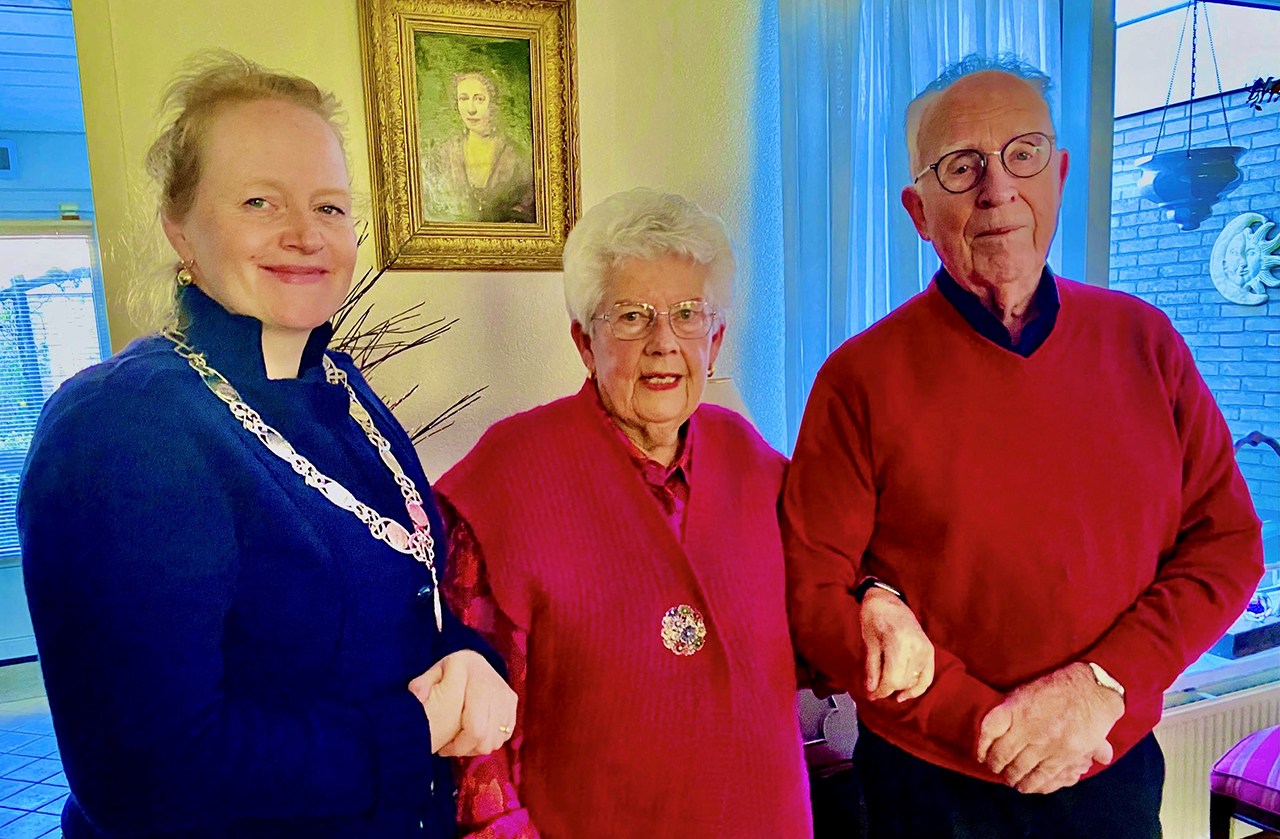 Diamanten huwelijk in Mijdrecht