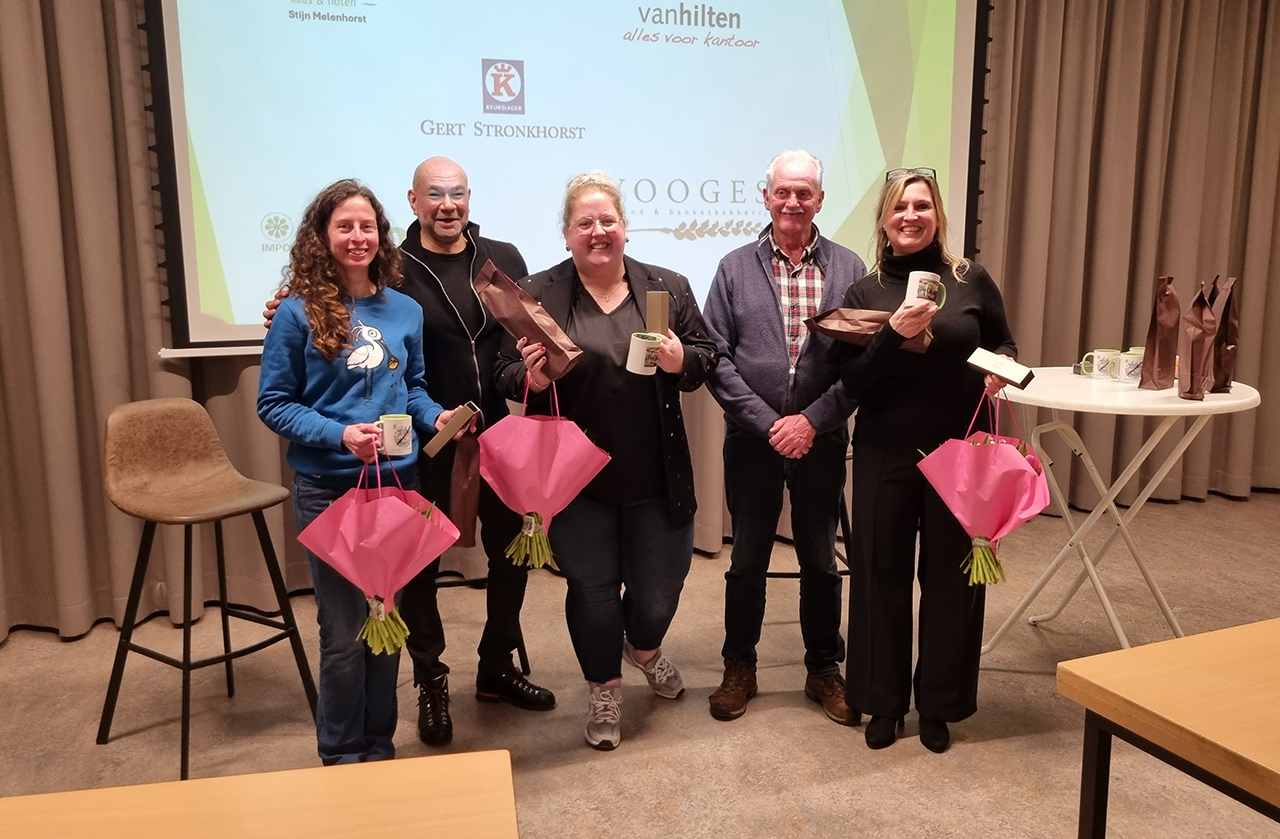 Willy Rullmann winnares Groot Uithoorns Dictee