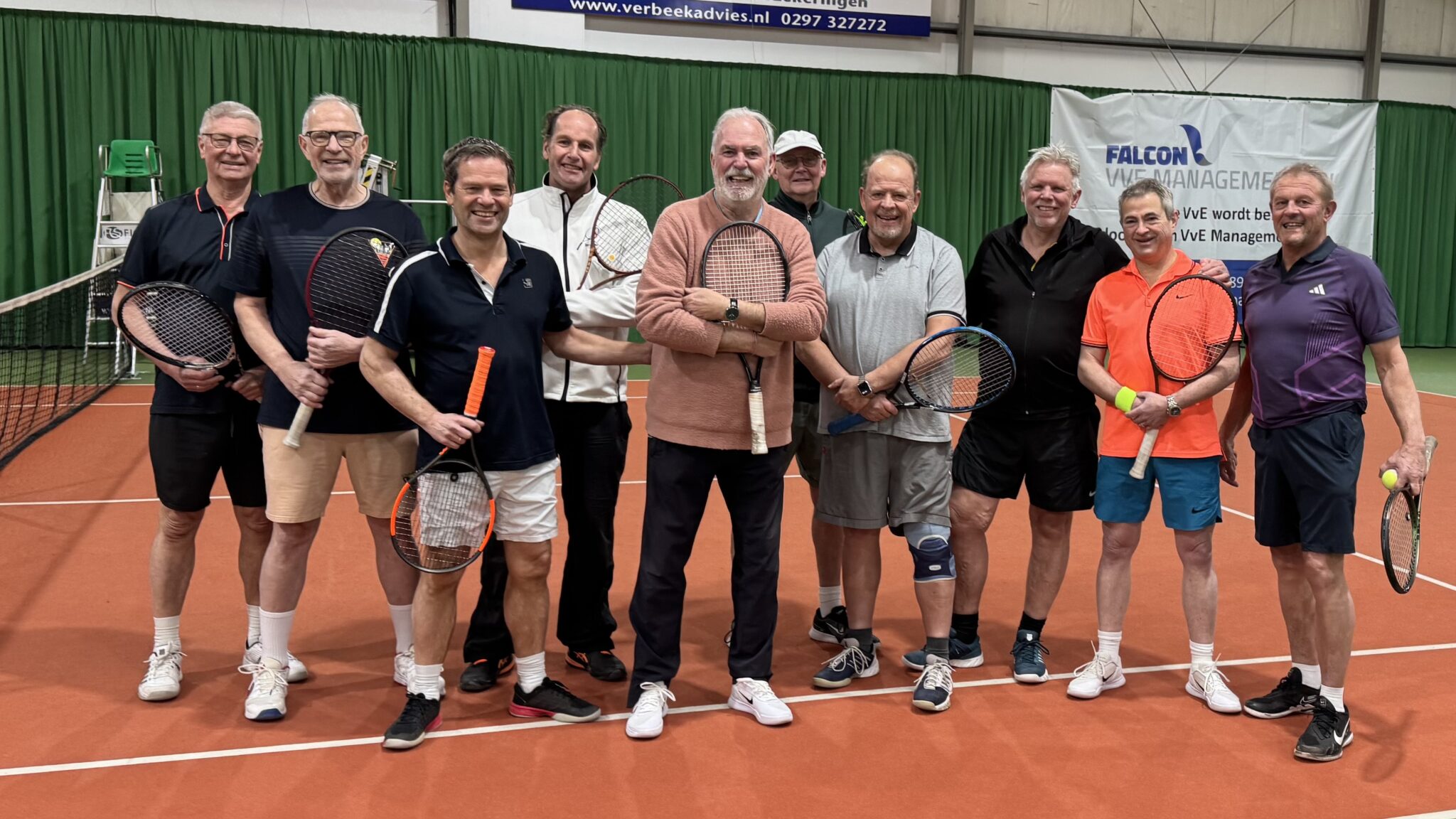 Herman Demper 50 jaar tennisleraar