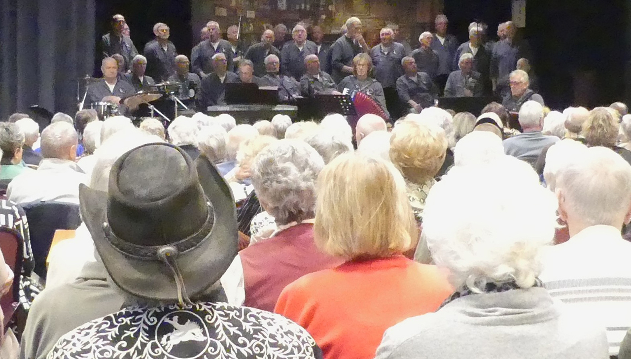 Volop drukte bij zangfeest in De Boei