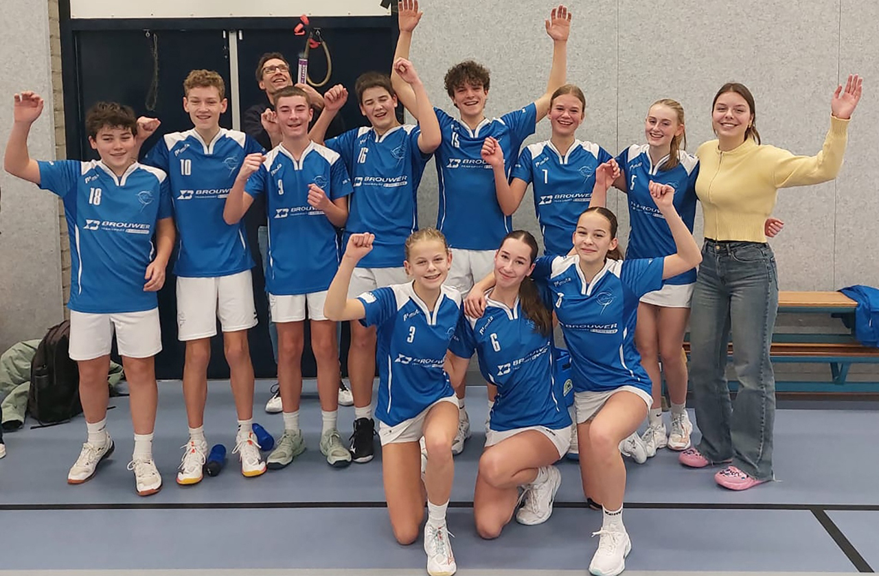 De Vinken U15 pakt zaalkampioenschap in 1e klasse