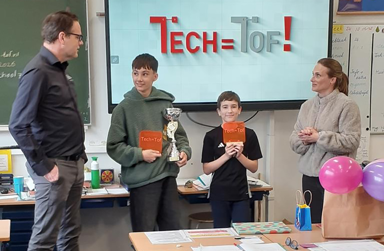 De Driehuis winnaar van Tech=Tof Quiz