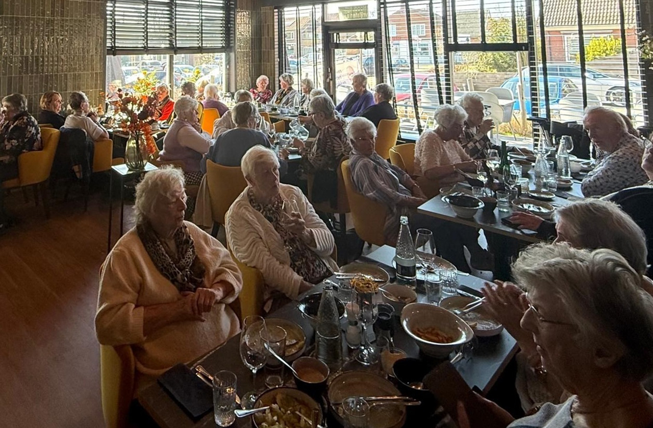 Geslaagd uitje Zonnebloem Mijdrecht