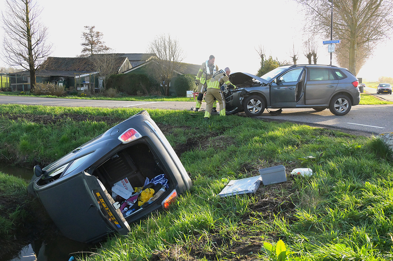 Botsing op beruchte kruising