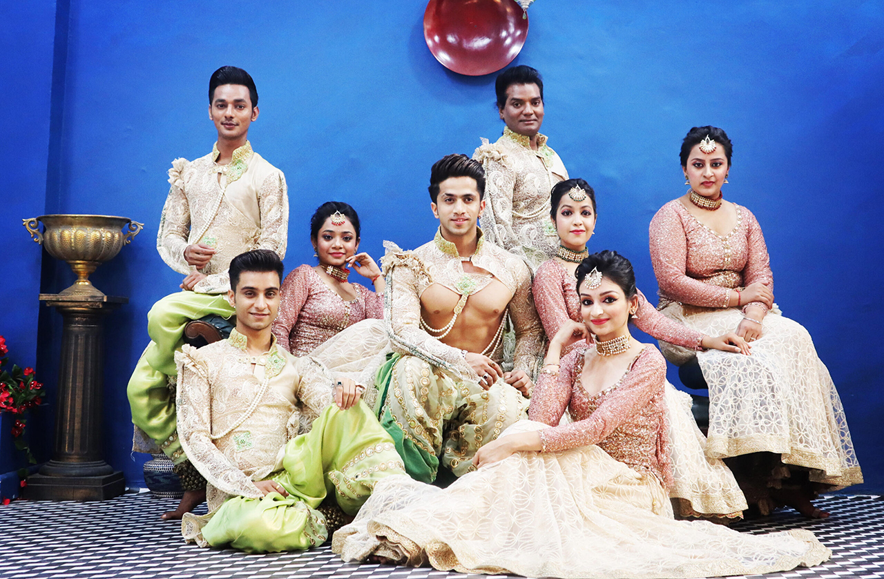Revolutionaire dans-fusion van Kumar Sharma & Kathak Rockers