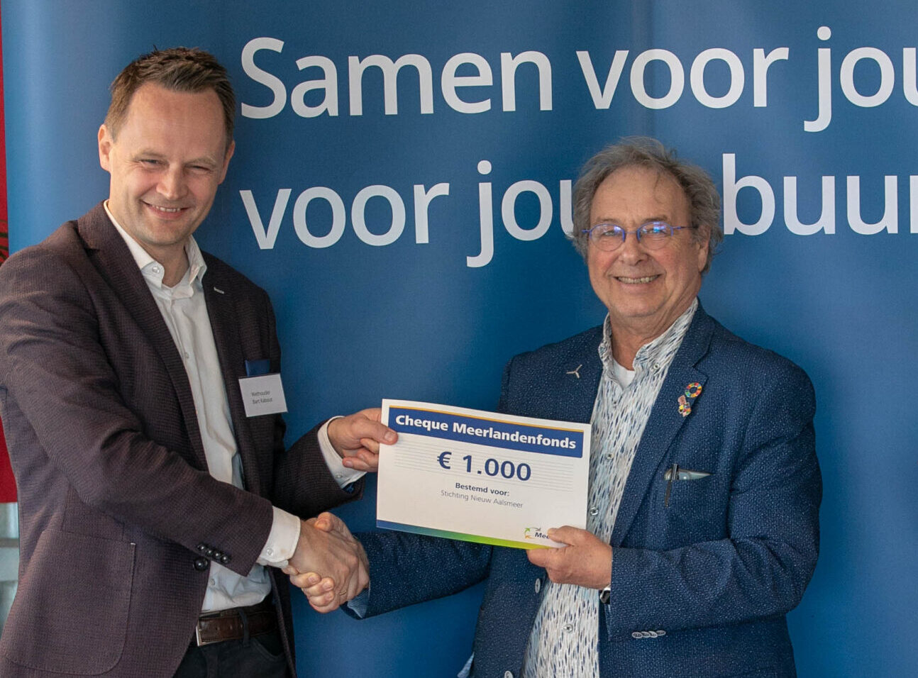 Prachtige gift voor Repair Café Westeinder