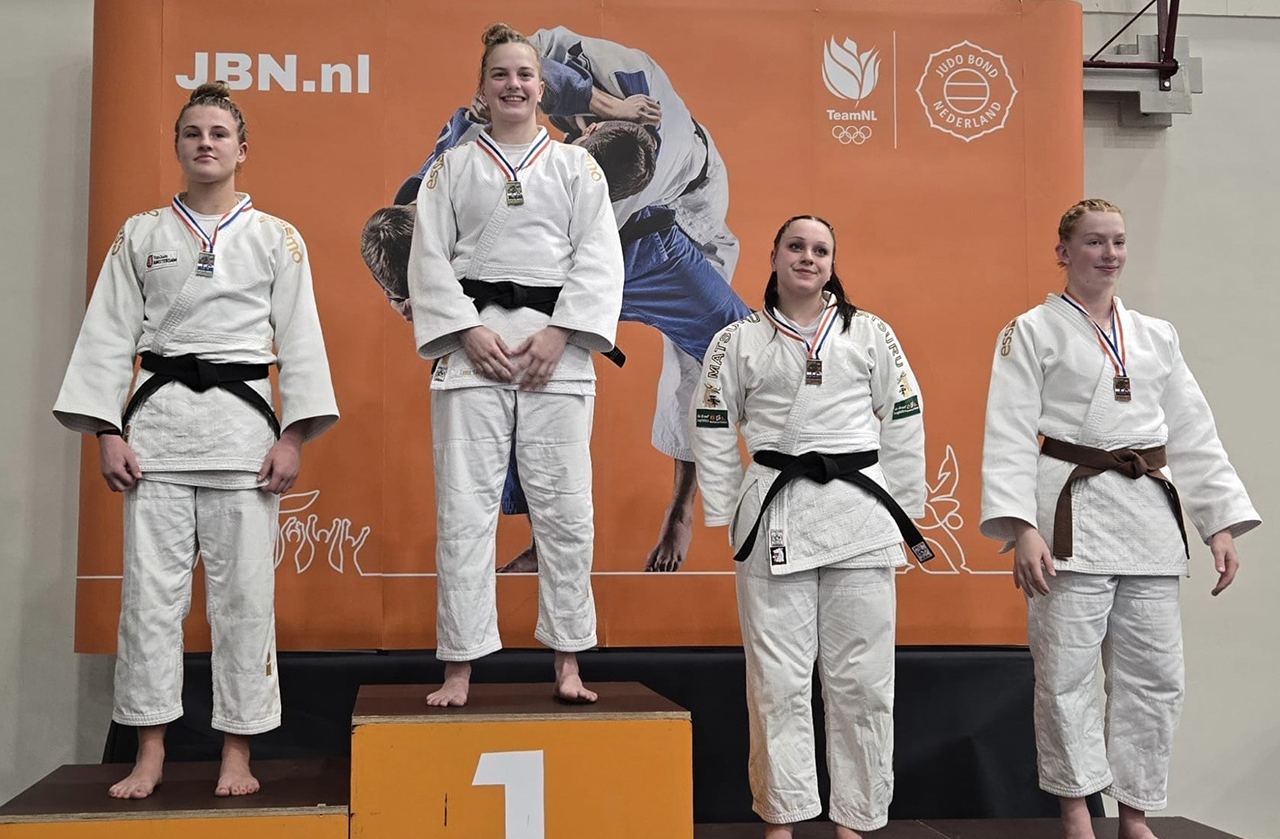 Goud voor Xanne van Lijf uit Wilnis