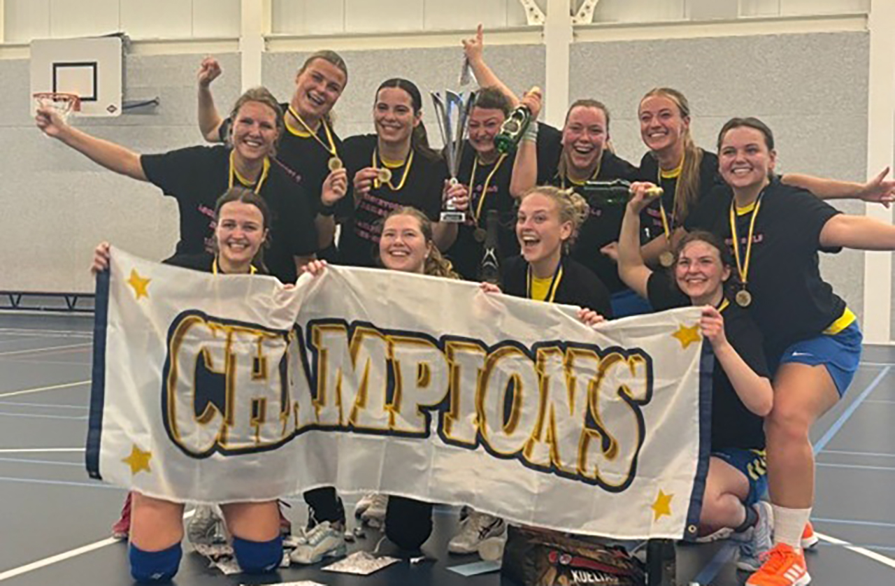 Legmeervogels dames 1 kampioen tijdens Super Sunday