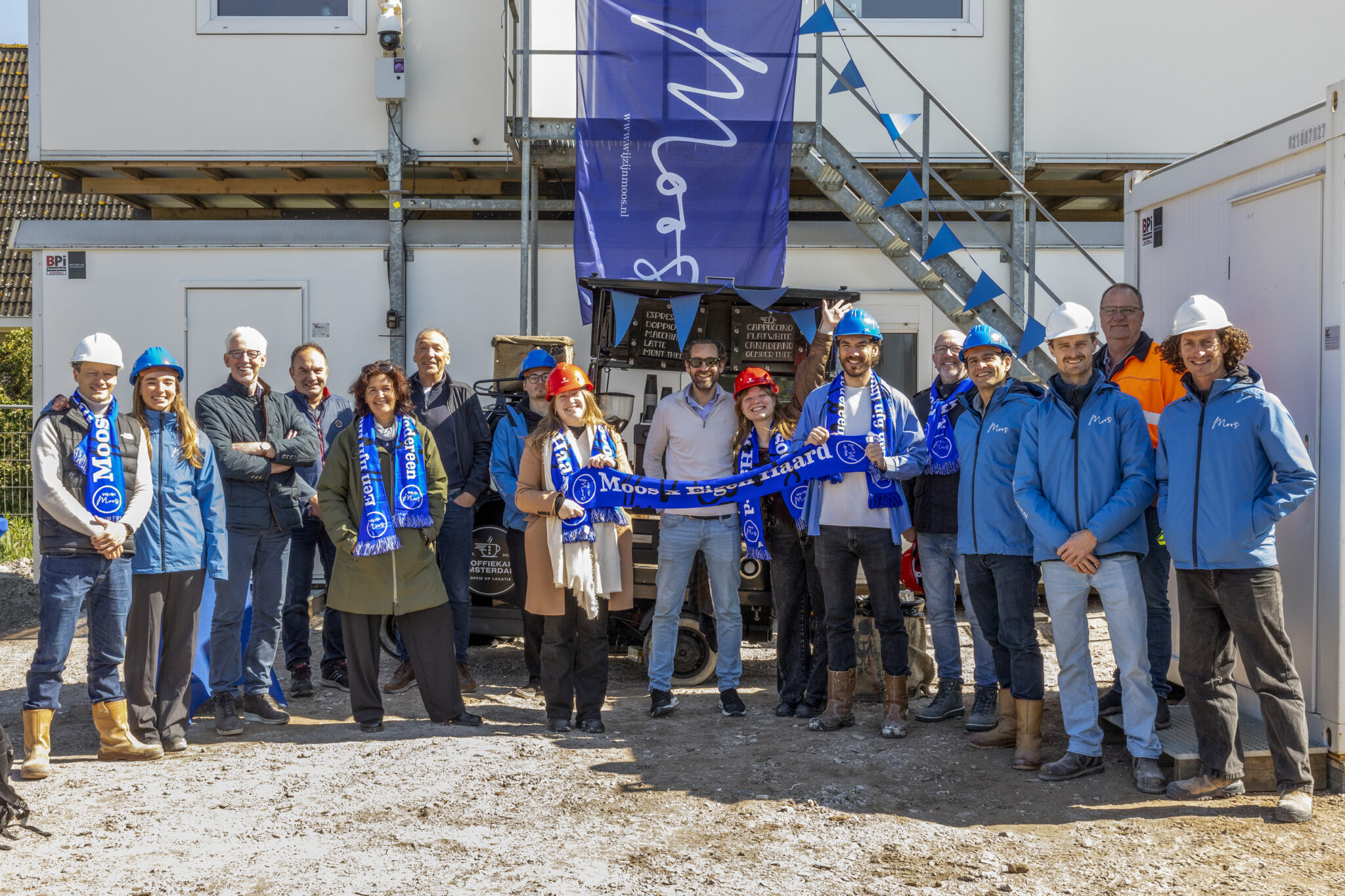 Eerste paal voor wooncomplex Ger van Halmhof