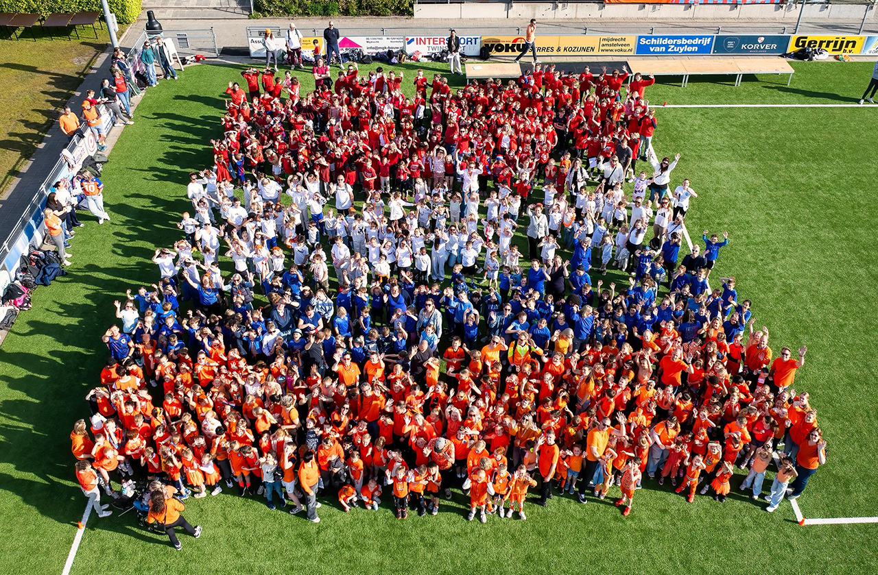 Sportieve Koningsspelen verbinden scholen in De Ronde Venen