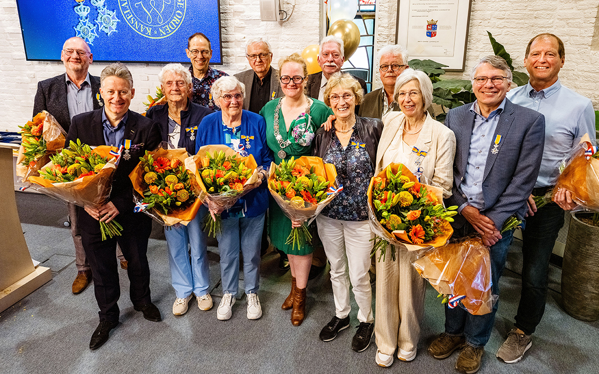 Koninklijke onderscheidingen inwoners De Ronde Venen