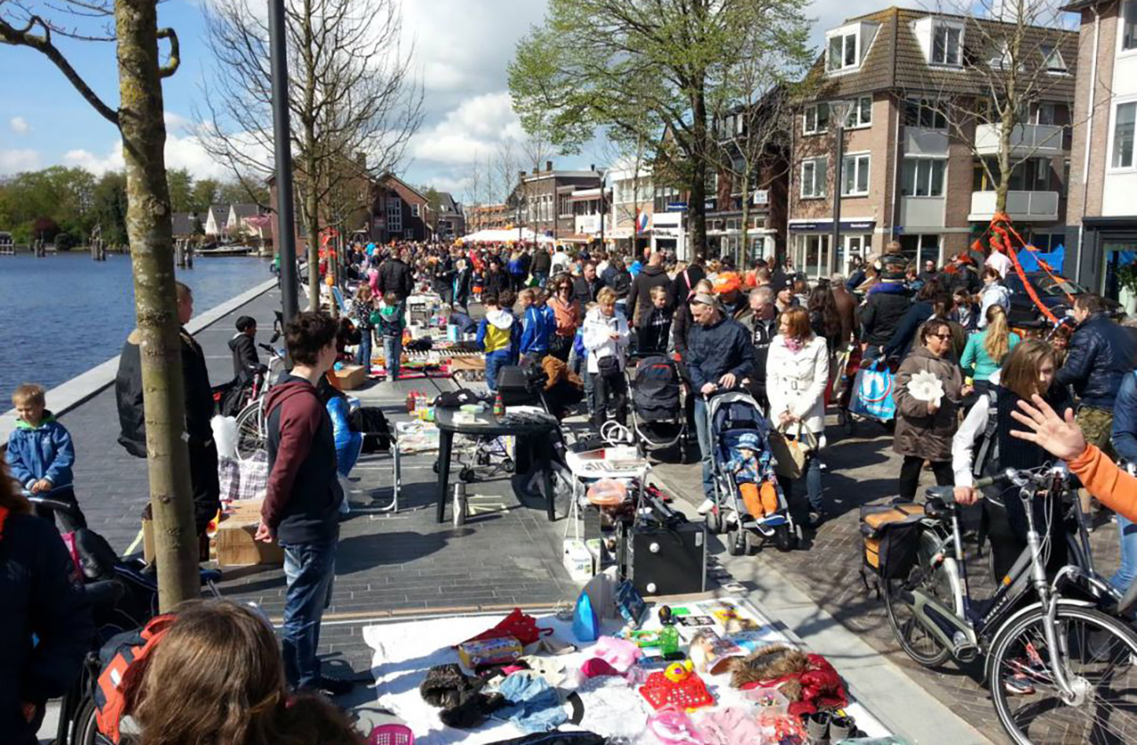 Koningsdag in Uithoorn en De Kwakel