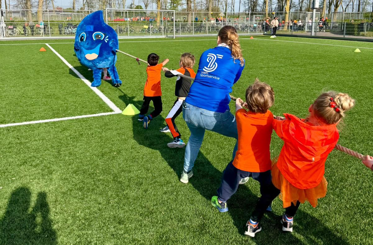 Koningsspelen brachten leerlingen in beweging
