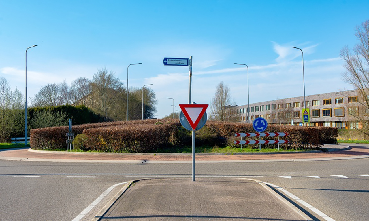 Onderzoek naar Natuur voor herinrichting rotonde bij Gezondheidscentrum