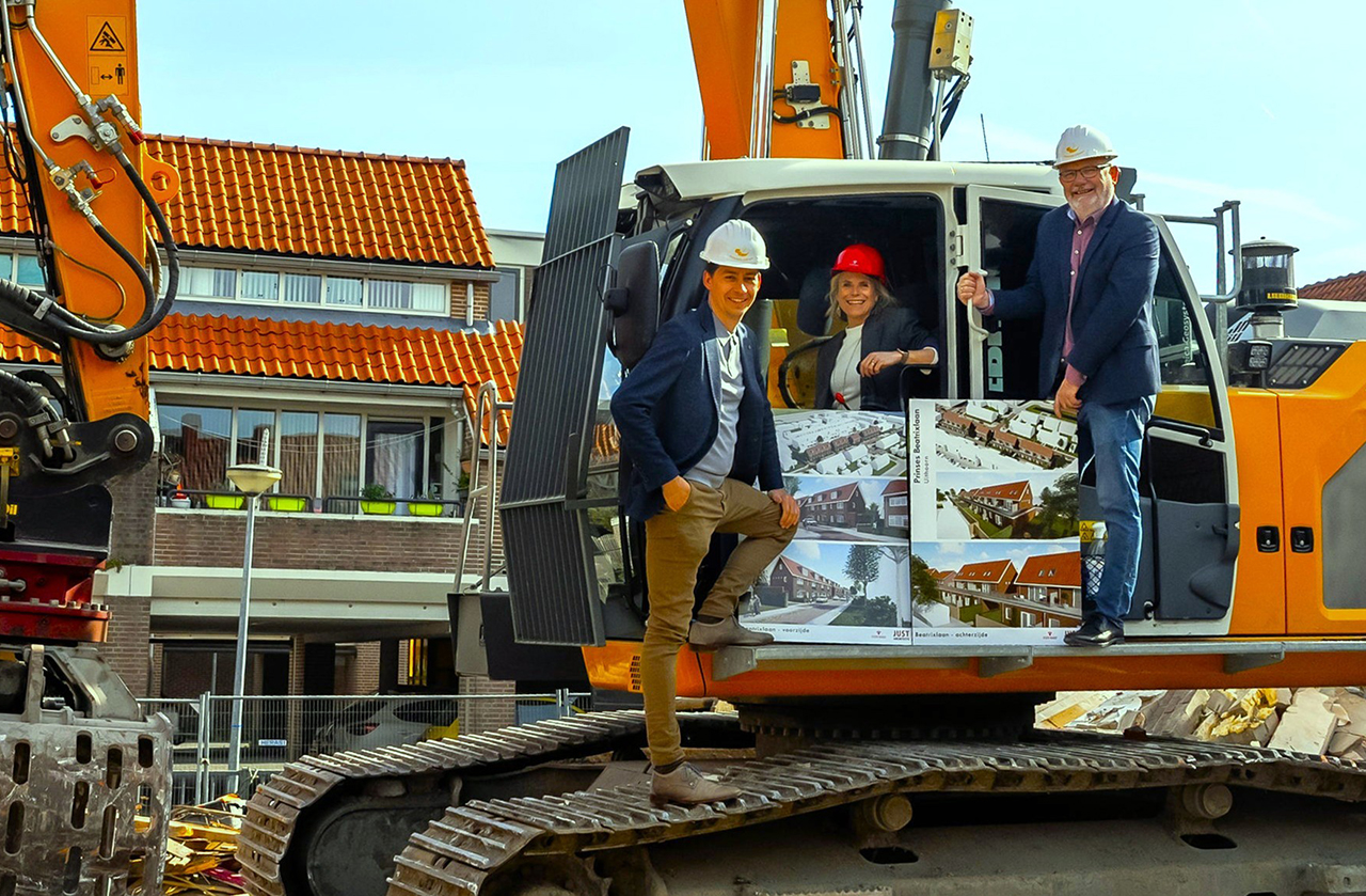 Sloop Prinses Beatrixlaan maakt ruimte voor sociale woningen