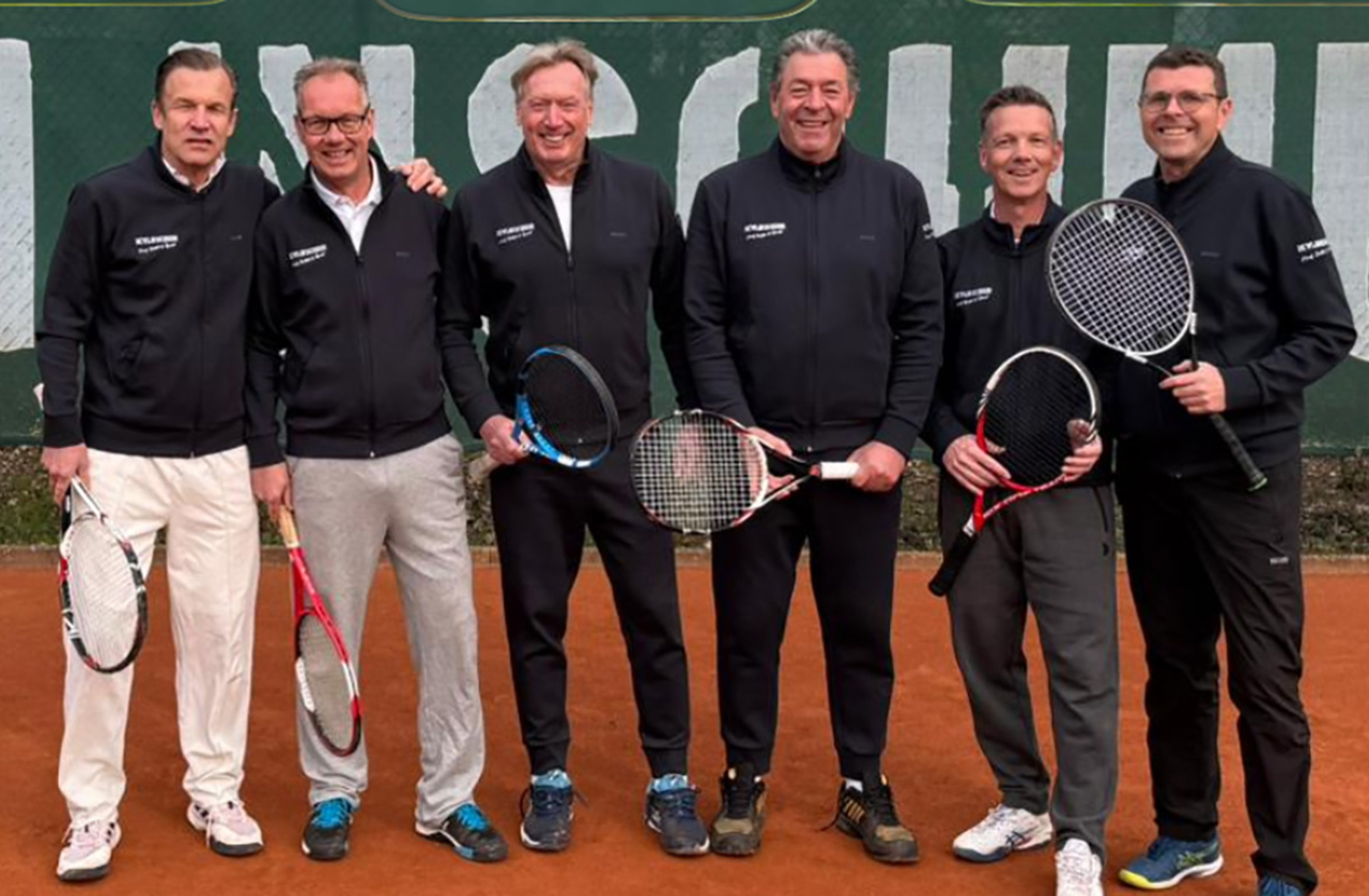 Vriendenteam Tennisclub Uithoorn al 38 jaar vaste waarde in voorjaarscompetitie
