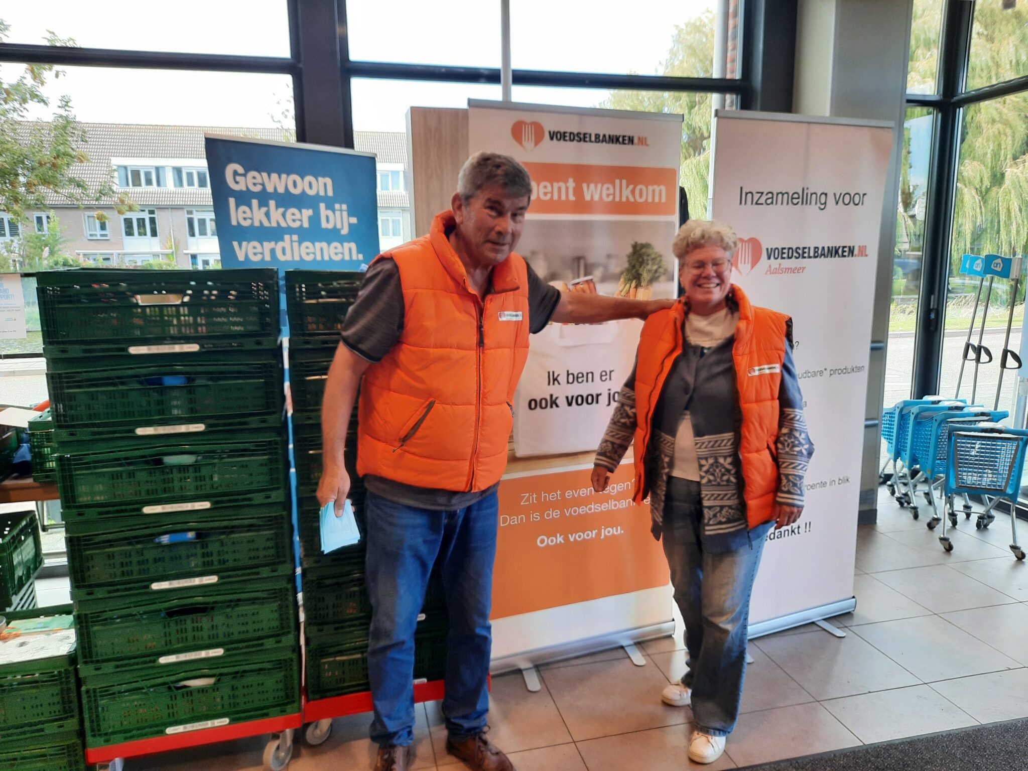 Voedselbank Aalsmeer houdt winkelacties