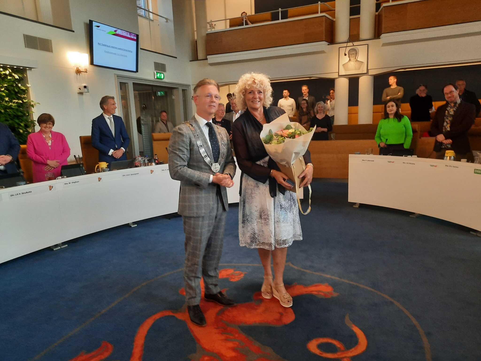 Veel benoemingen tijdens eerste raadsvergadering