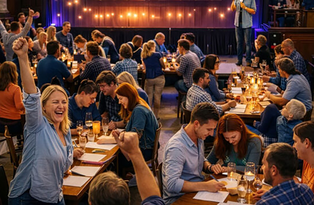 Nieuwe Lions-actie blijkt schot in de roos: swingende Dorpsquiz in recordtempo uitverkocht