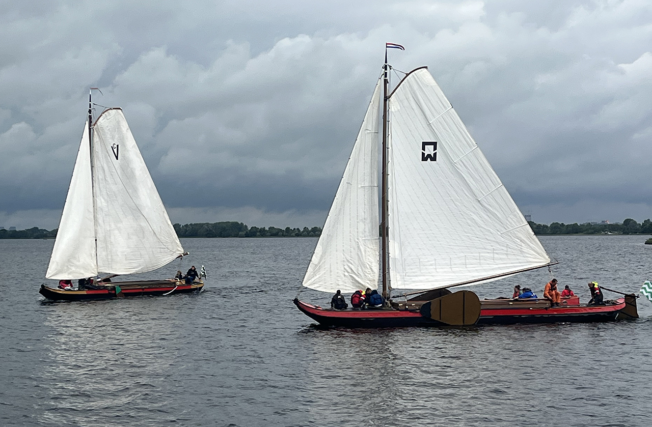 Hardzeilerij om de Geuzenpenning op Vinkeveense Plassen