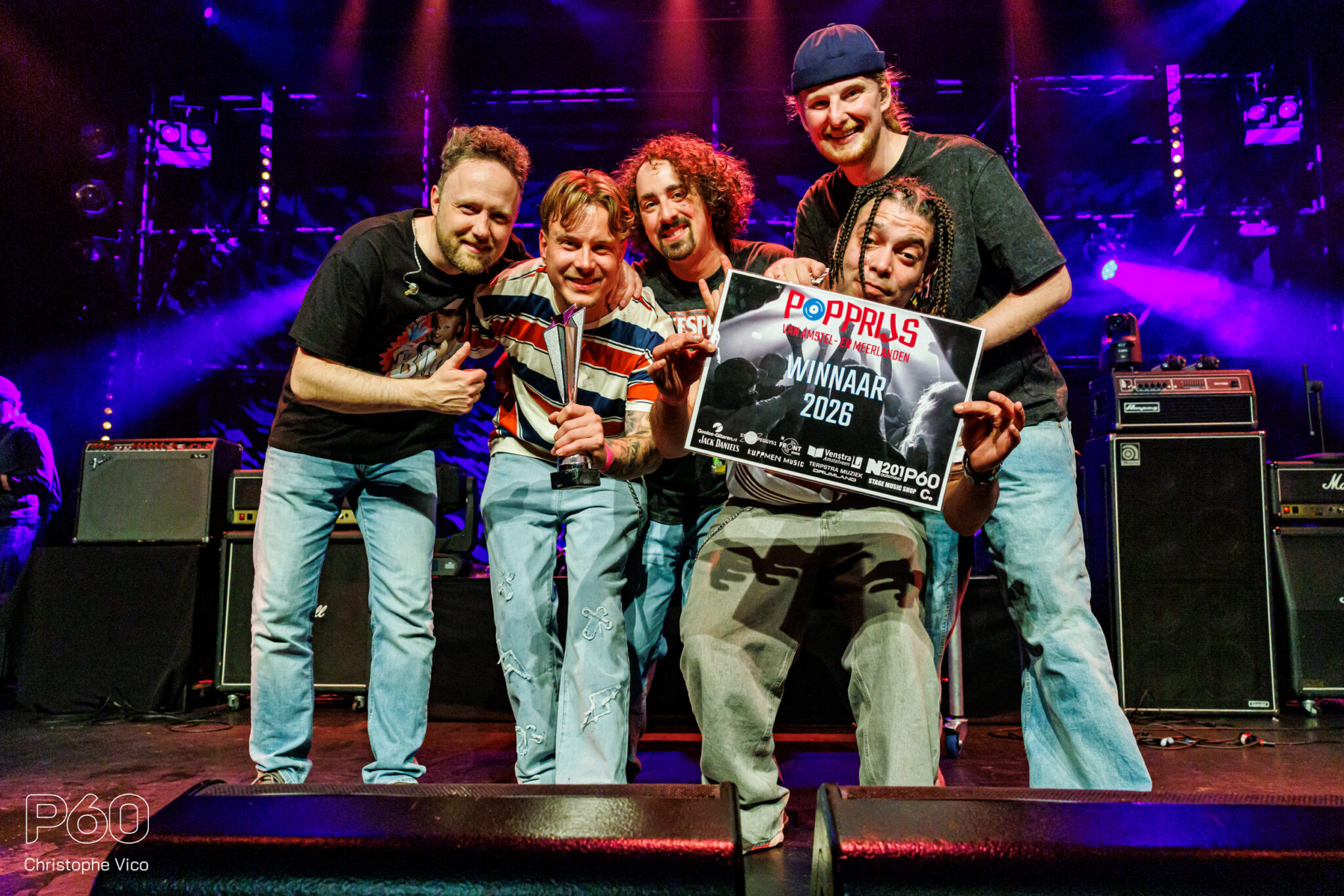 Tiepfout winnaar Popprijs Amstel- en Meerlanden