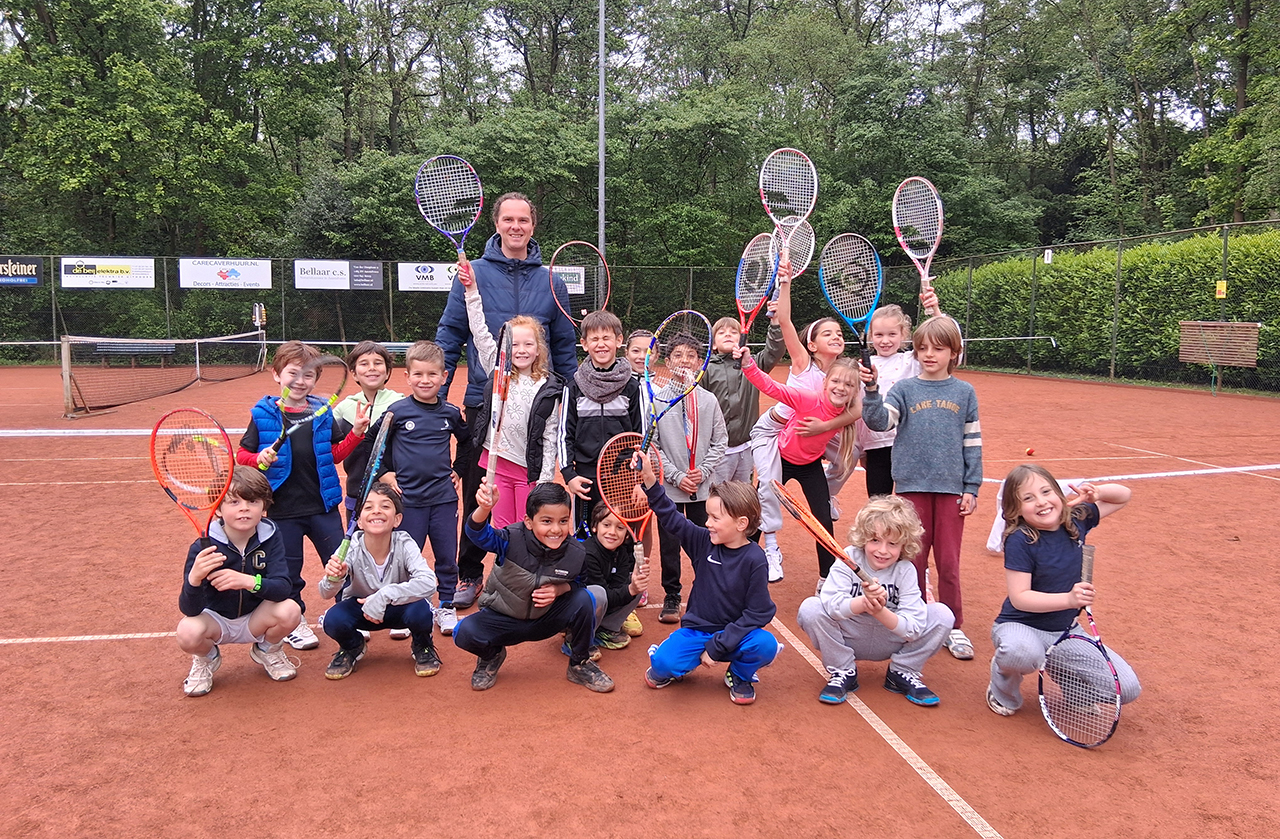 Tenniskidsdag bij Tennisclub Uithoorn