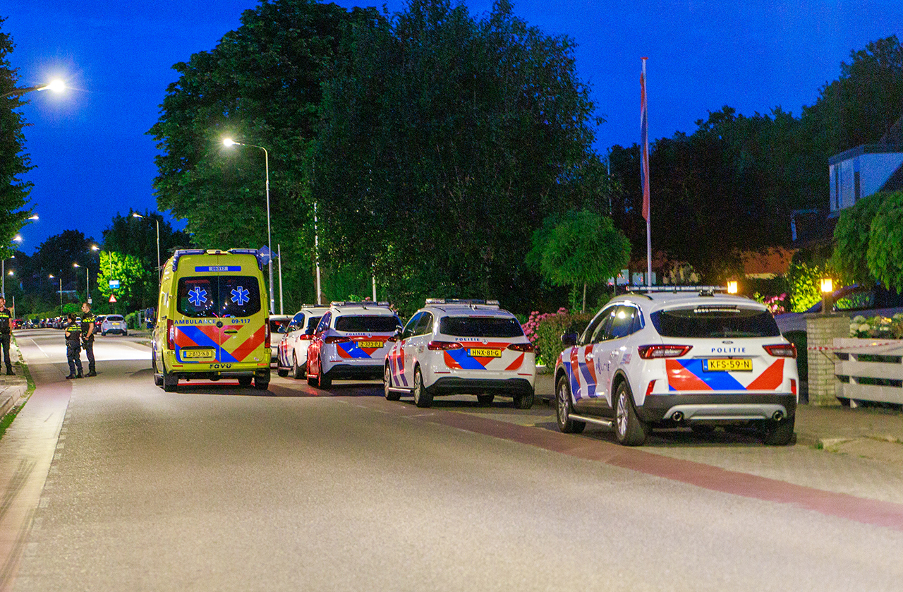 Woningoverval in Mijdrecht: politie groots uitgerukt