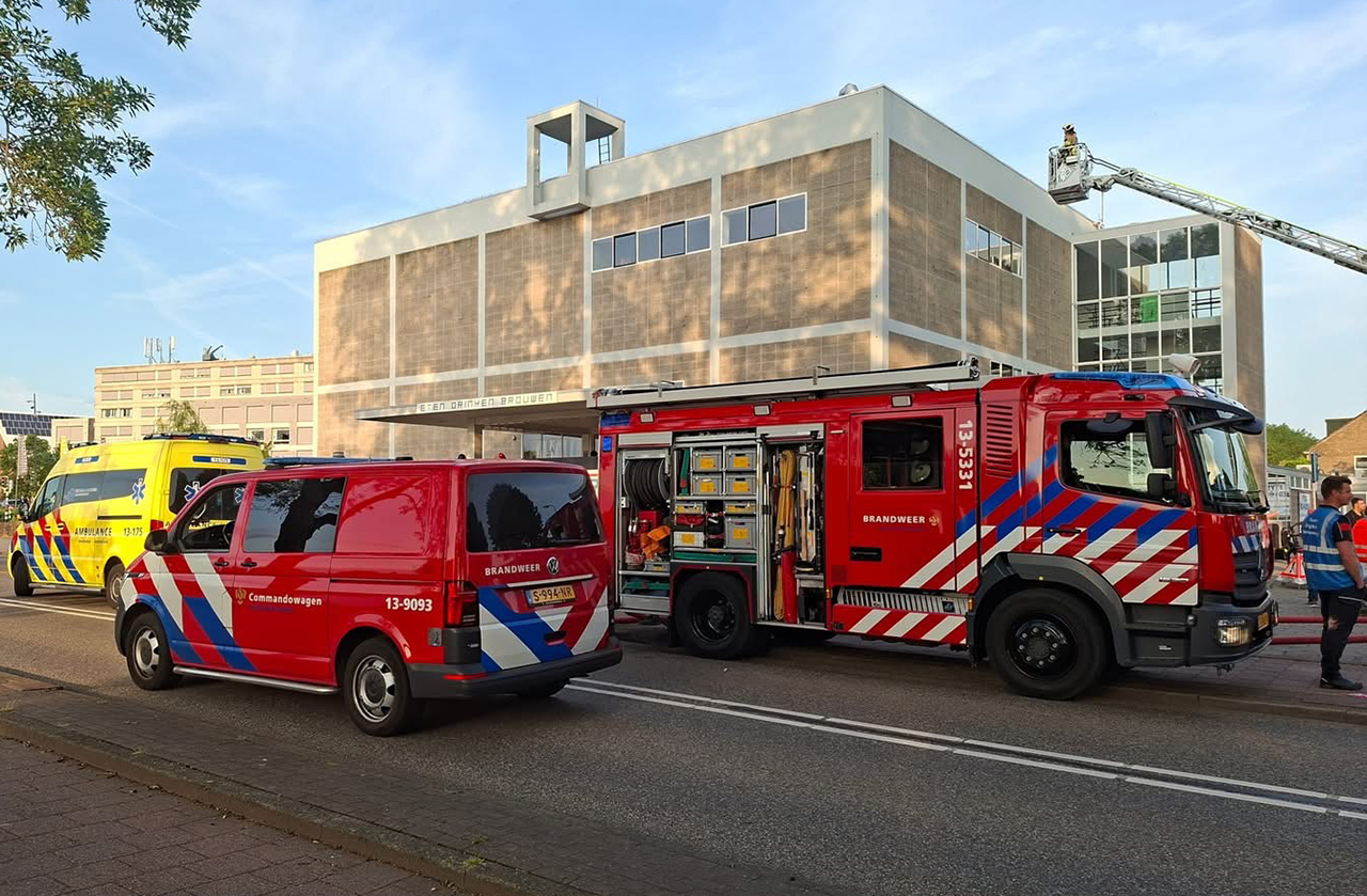 Filmtheater Gerrit oefent grote calamiteit met brandweer