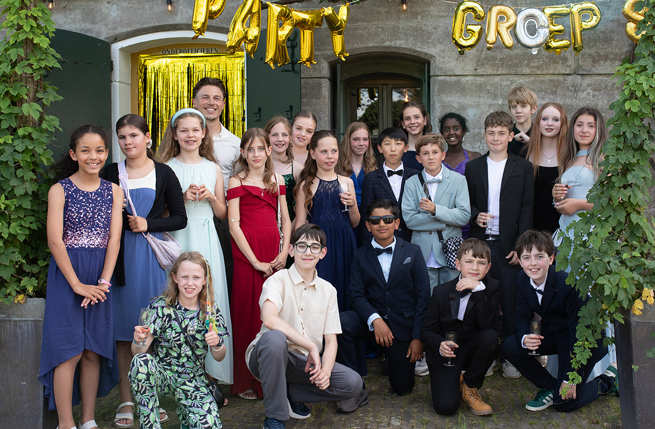 Genieten tijdens feestelijk gala van groep 8 van OBS De Kajuit
