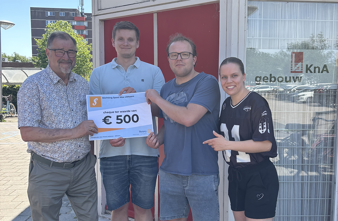 Rotary Aalsmeer-Uithoorn sponsort Speel Mee 2026