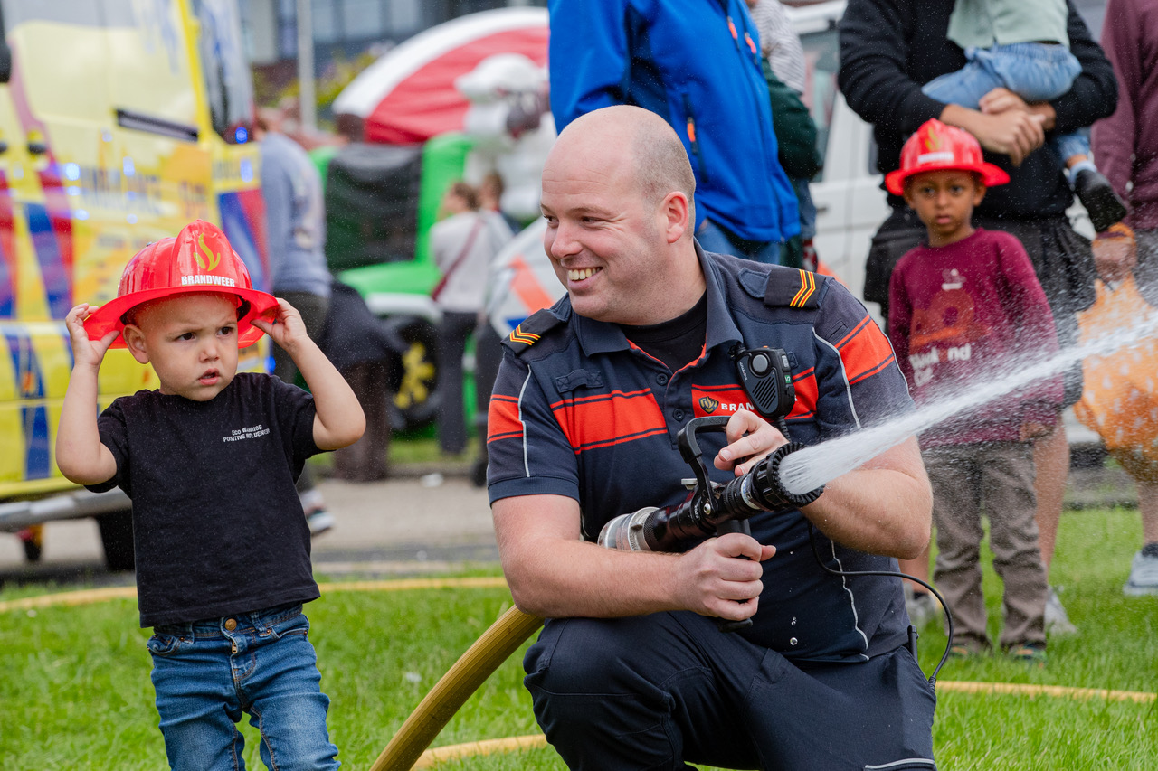 Veel publiek bij open dag Brandweer Aalsmeer