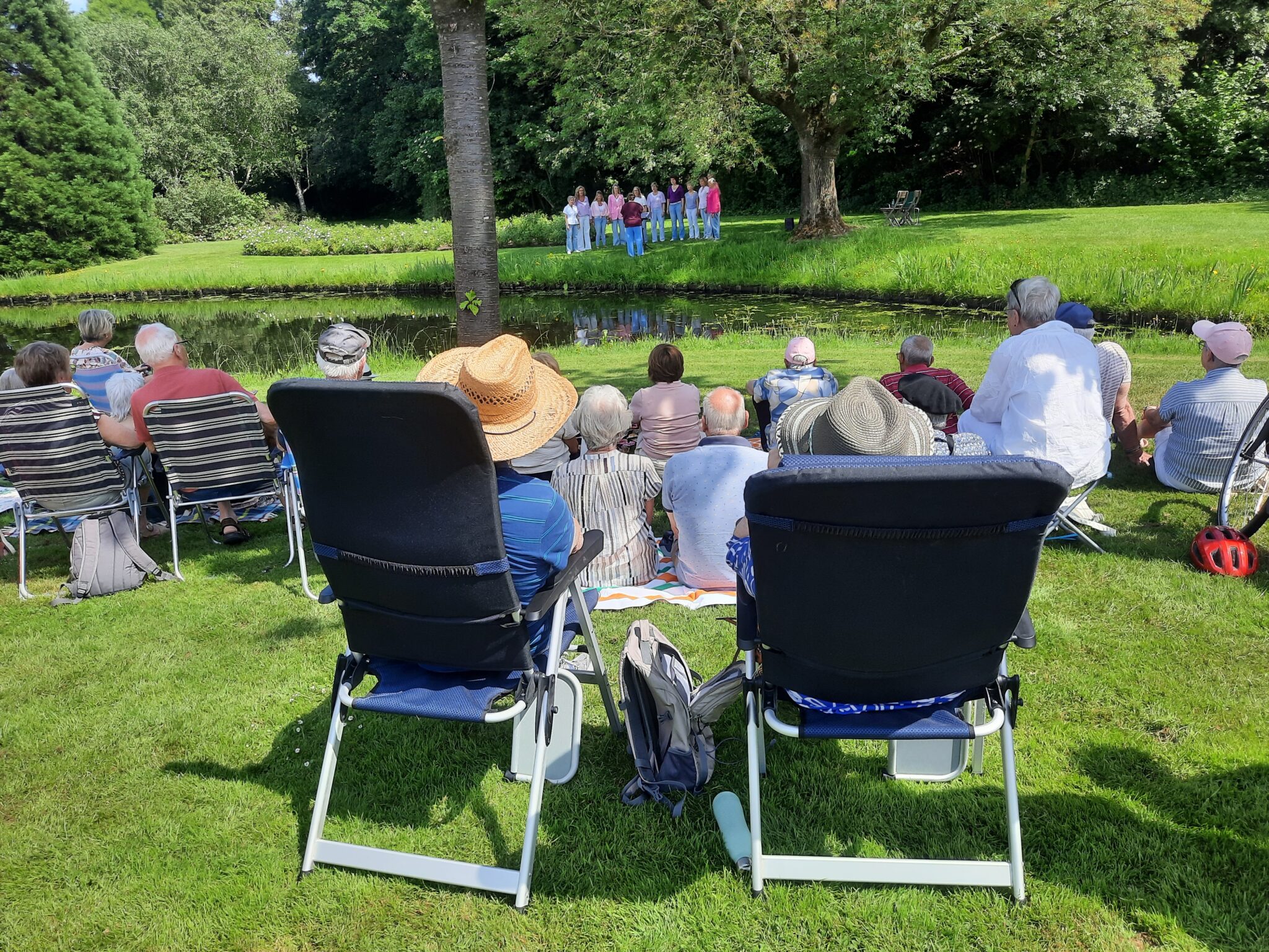 Sfeervol concert Davanti in jarig Seringenpark