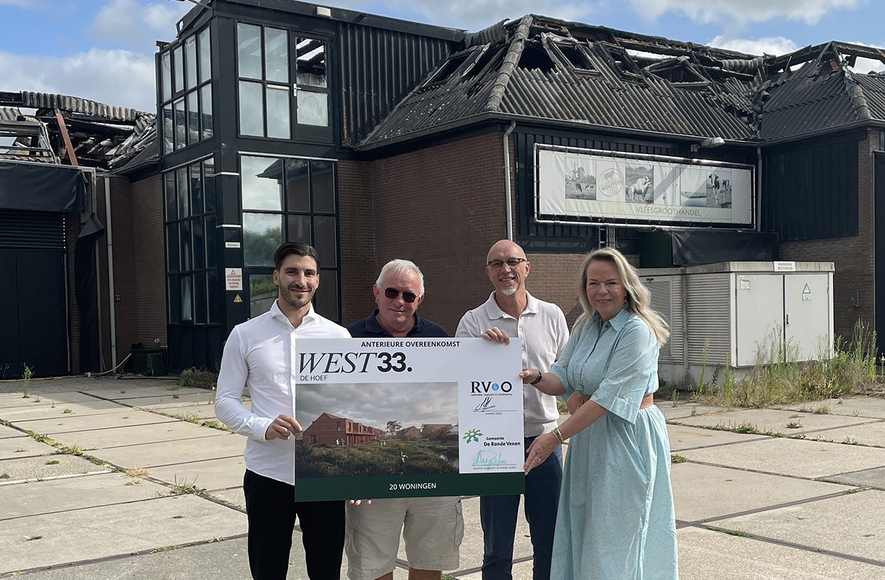 20 nieuwe woningen op voormalige slachterij Wouters