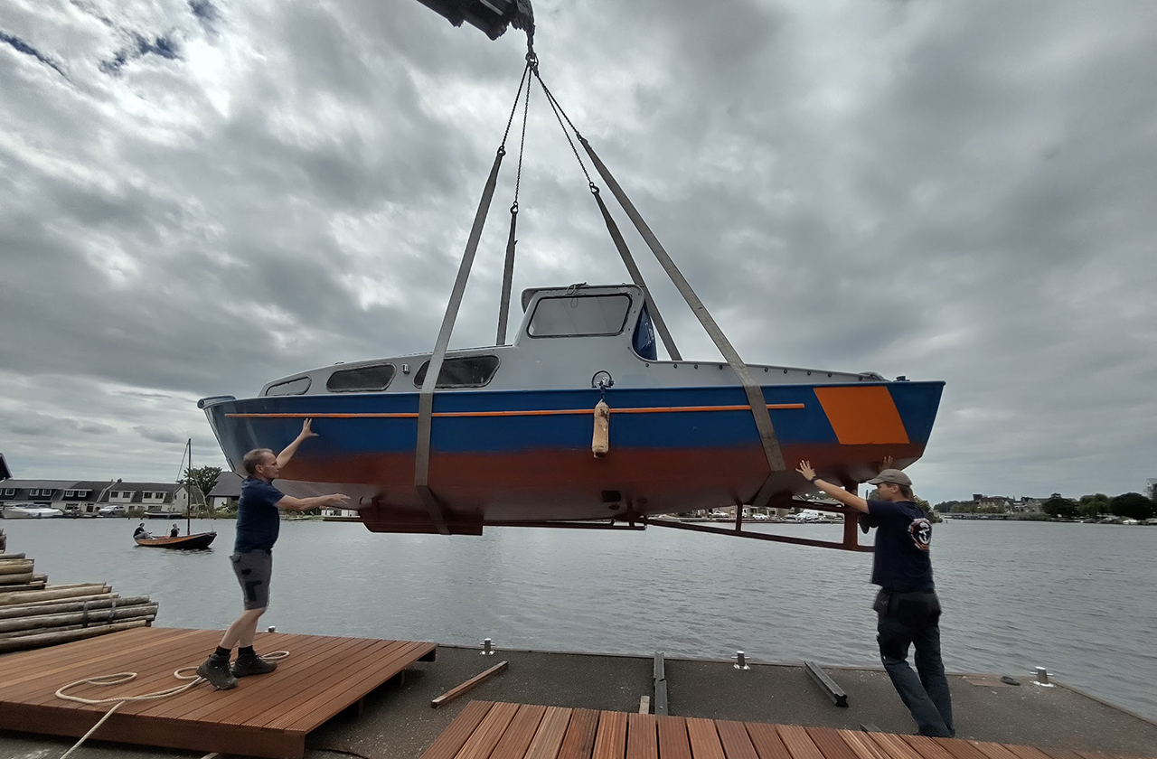 Scouting Admiralengroep start met vernieuwde sleper en nieuwe ligplaats