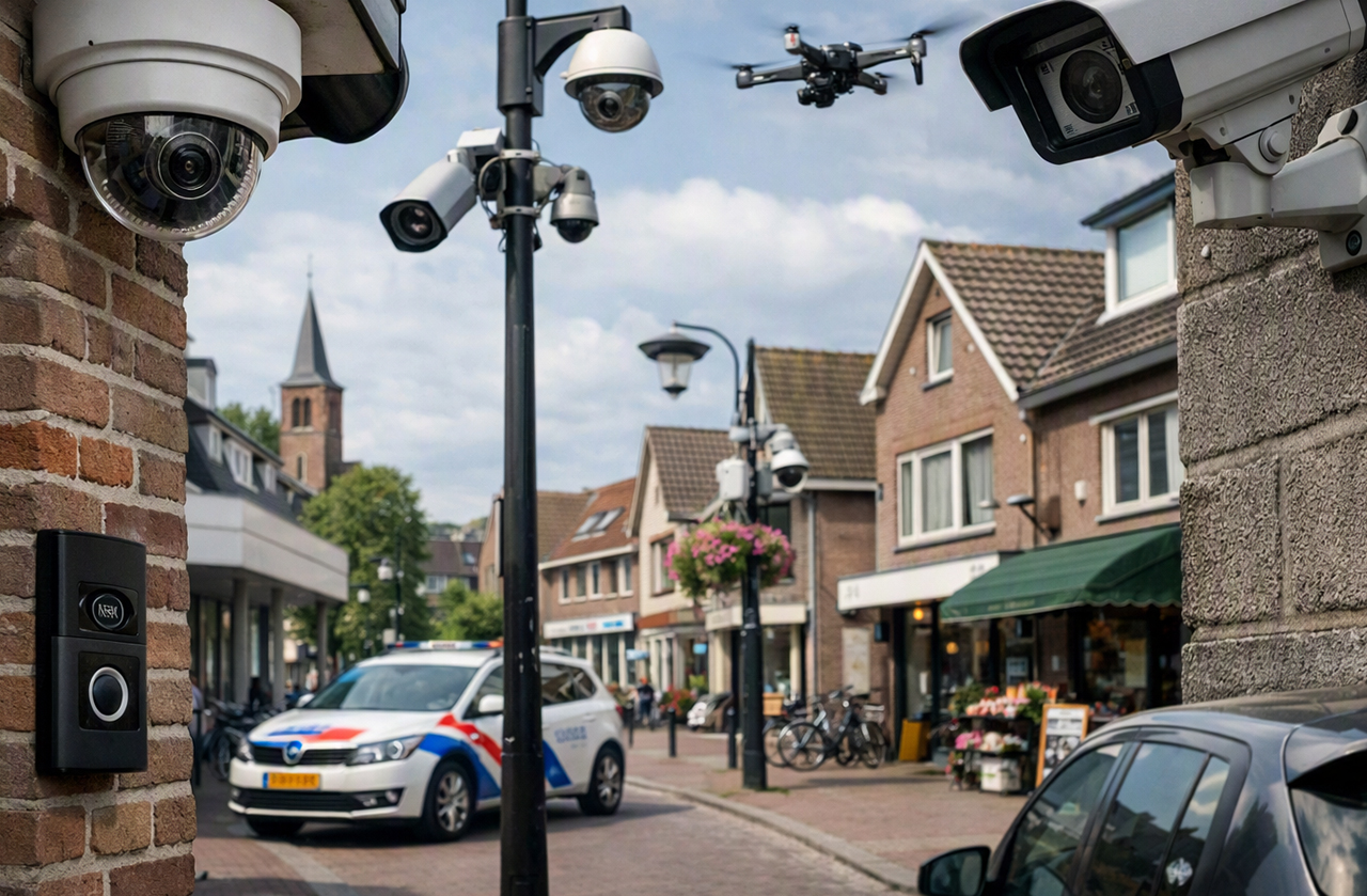 342 camera’s kijken mee in Uithoorn. Hulpmiddel voor politie of stap naar toezichtmaatschappij?