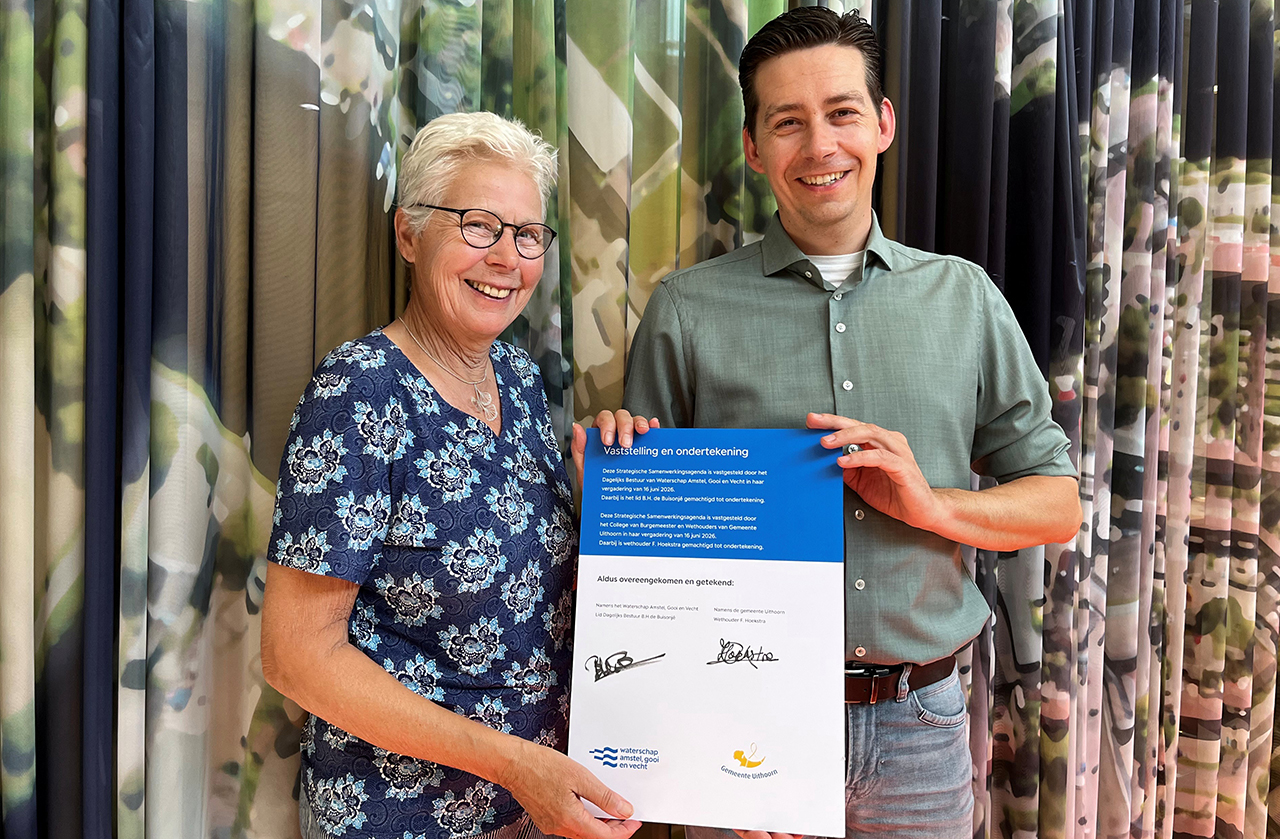 Gemeente en waterschap aan de slag voor leefbare omgeving