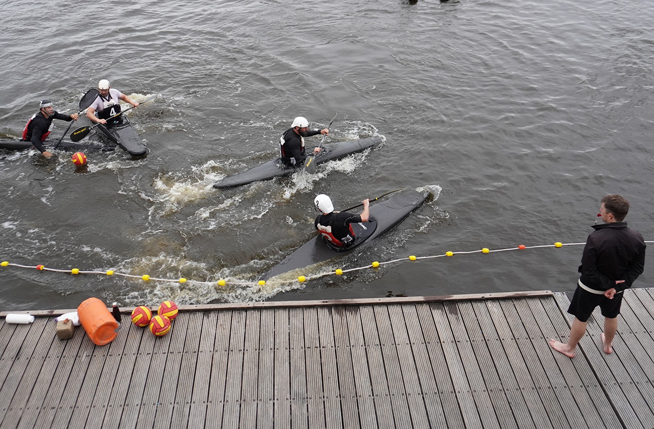 Nieuwe vorm van kanopolo bij Michiel de Ruyter