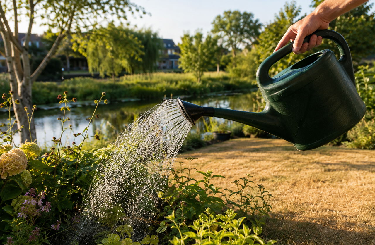 Droogte vraagt om zuinig omgaan met water