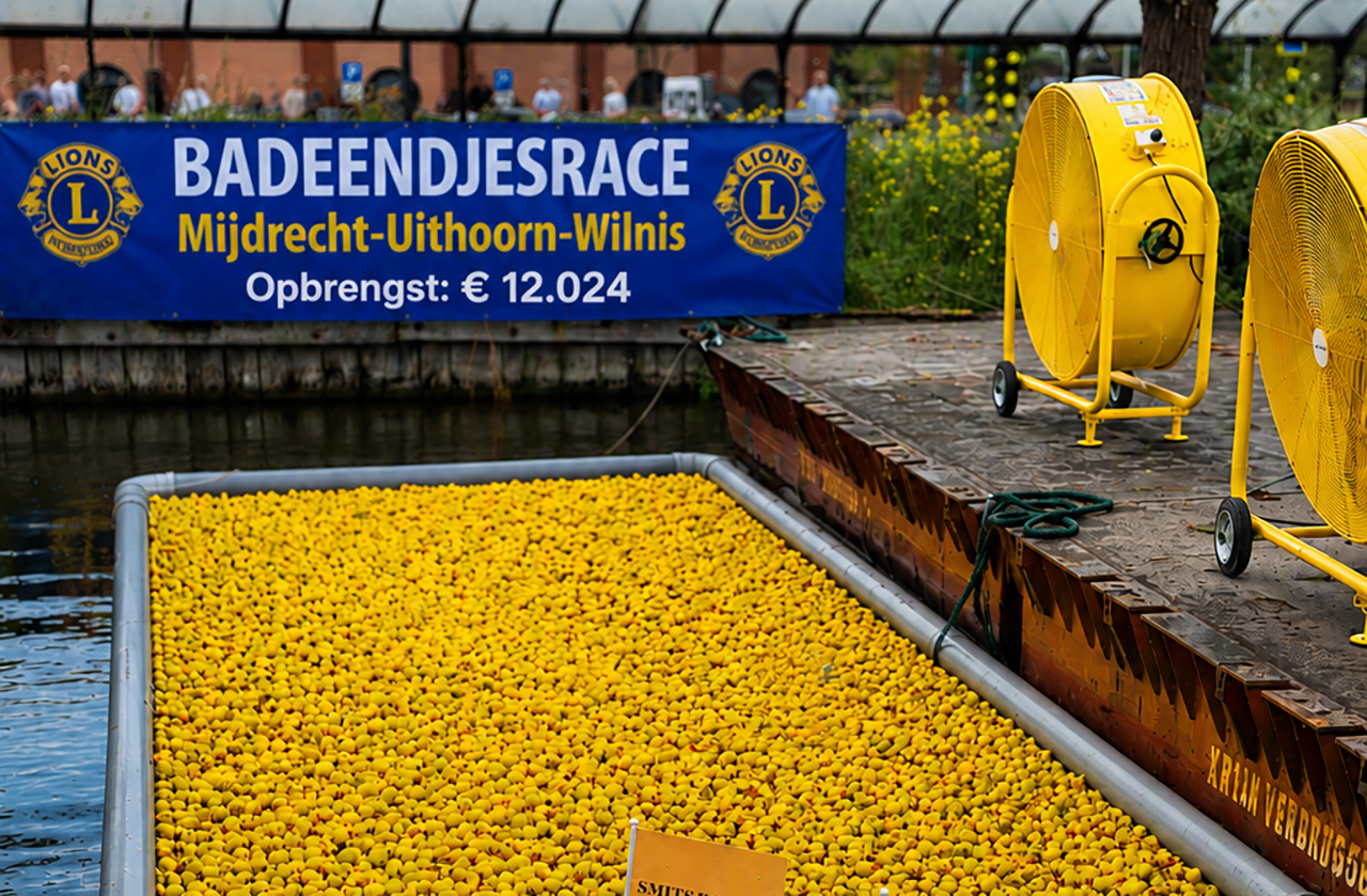 Lionsclub zorgt voor geld schoolspullen en zwemlessen