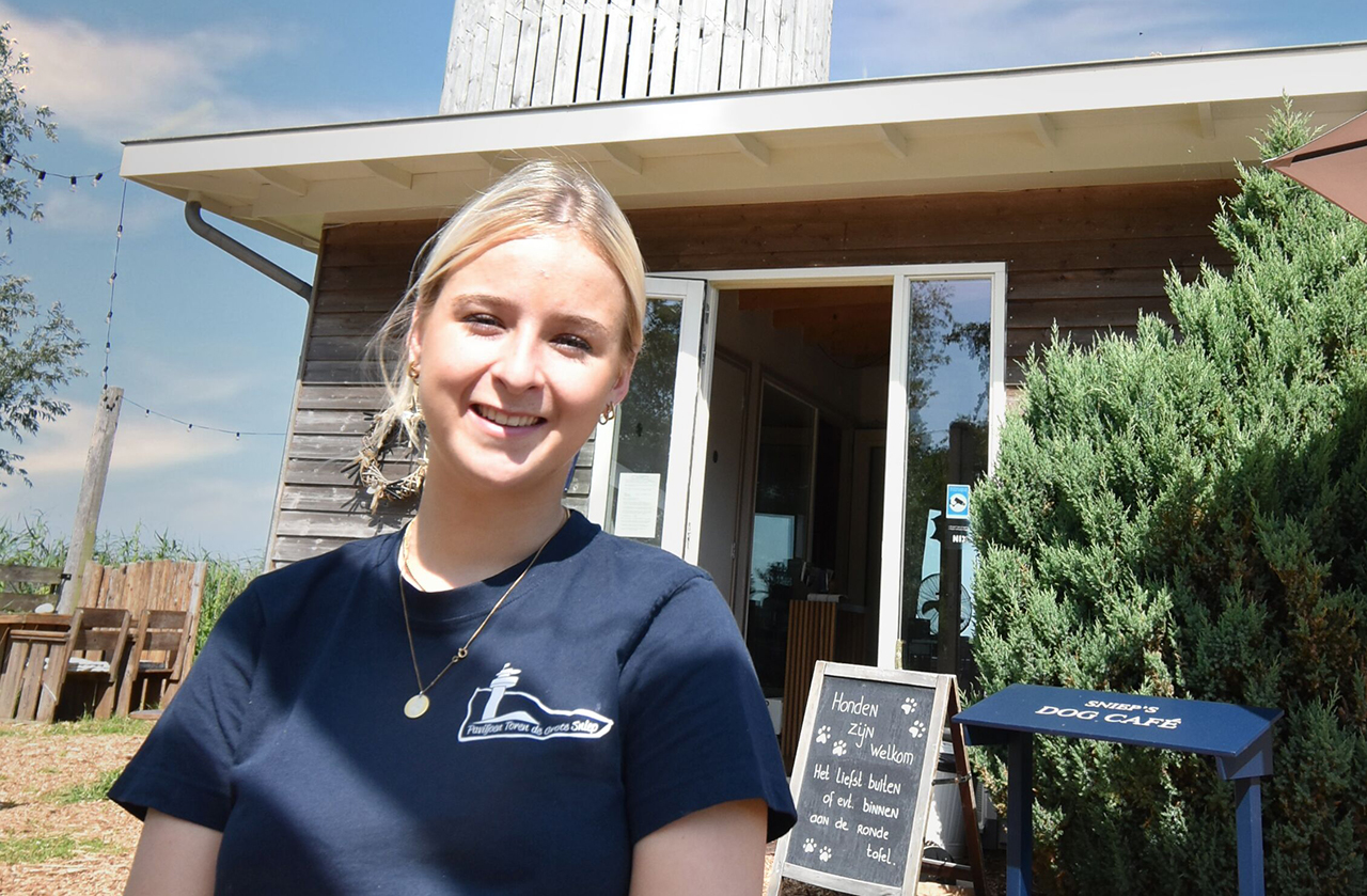 Jikke Bouman blaast Paviljoen Toren De Grote Sniep nieuw leven in