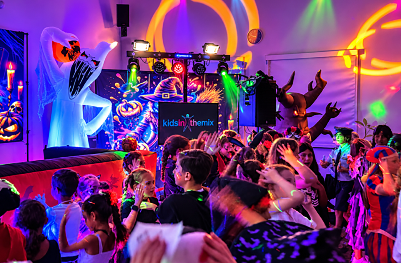 Halloween kinderdisco in de regio