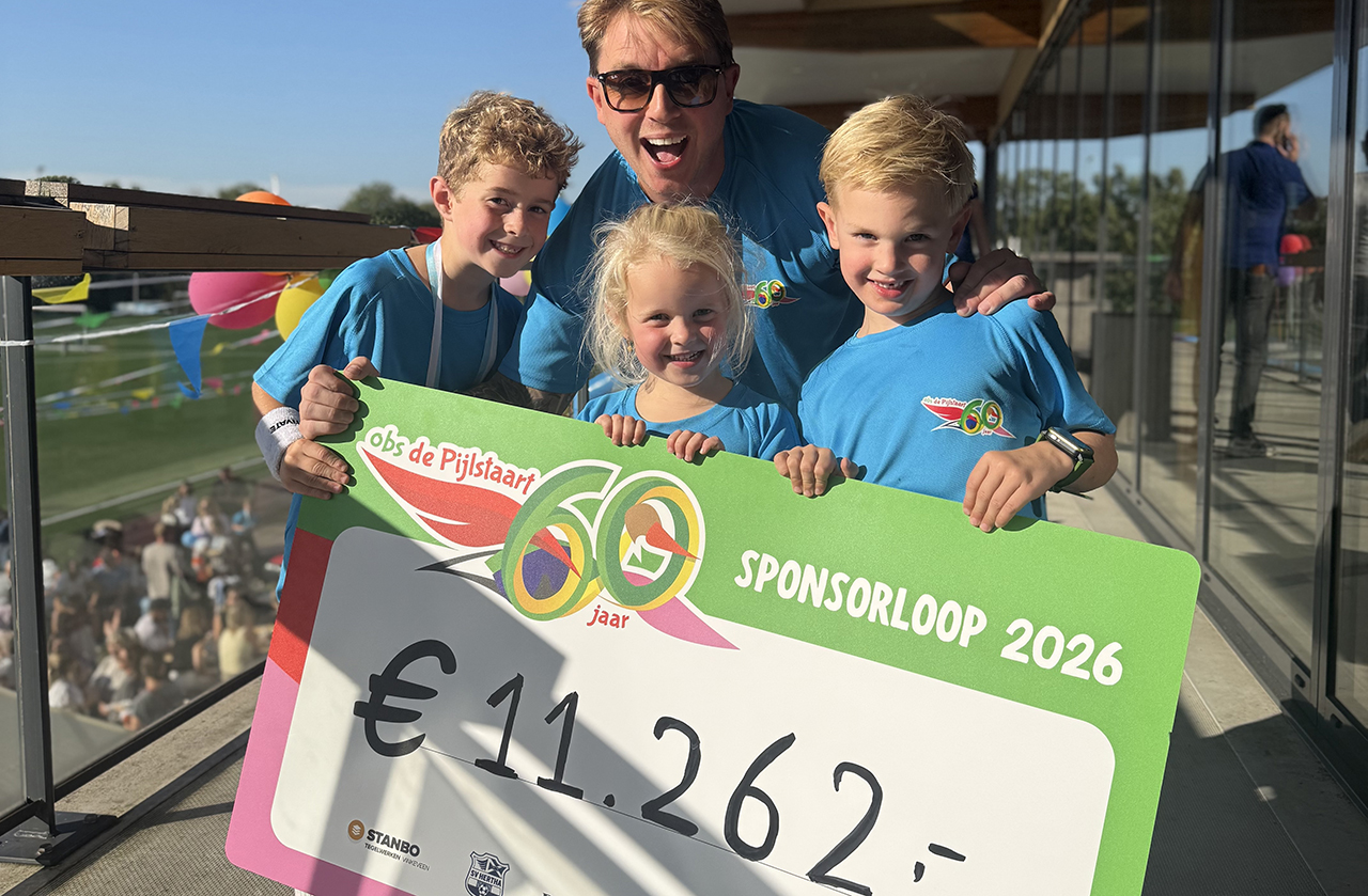 Jubilerende OBS de Pijlstaart haalt ruim 11.000 euro op