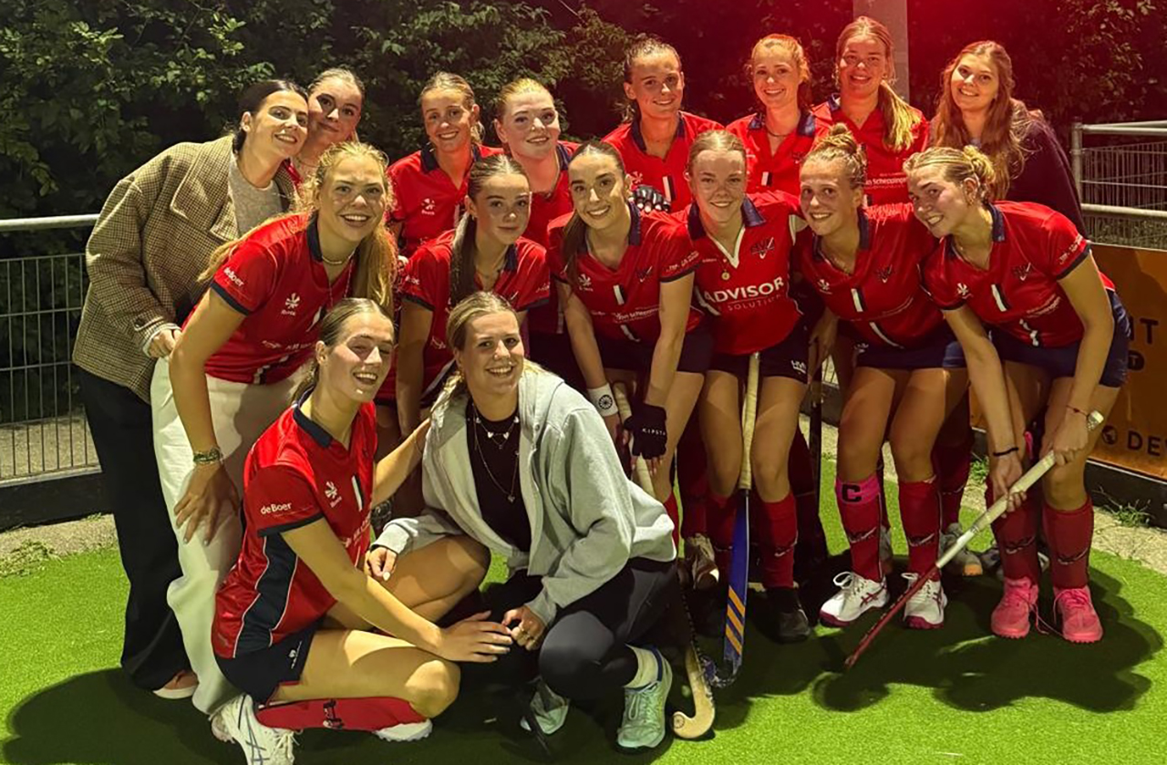 Hockey Dames 1 Mijdrecht speelt eerste thuiswedstrijd
