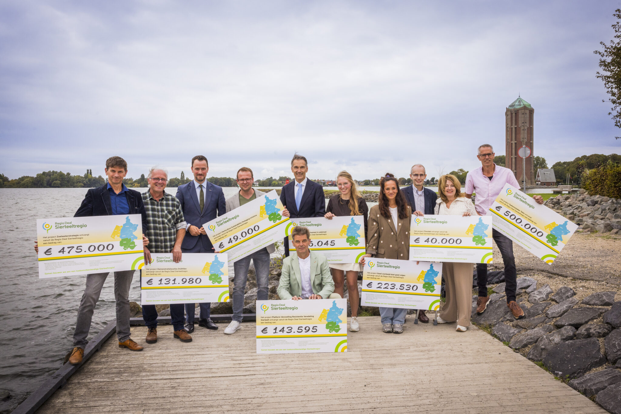 Feestelijke uitreiking Regio Deal cheques
